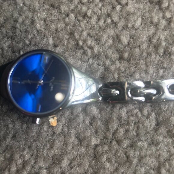 Fossil Watch, Women's Silver and Cobalt - Picture 2 of 4